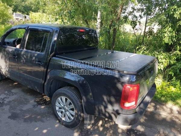 Крышка алюминиевая трехсекционная Kramco на Volkswagen Amarok (2010-) -659375 Крышка алюминиевая трехсекционная Kramco на Volkswagen Amarok (2010-) -659375