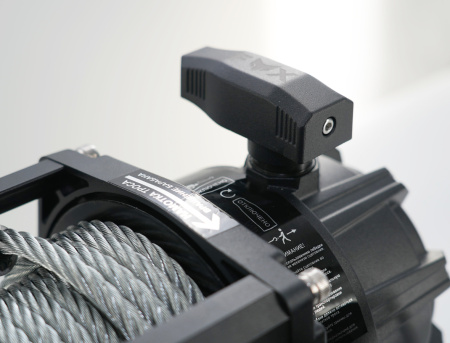 Лебедка автомобильная FOX WINCH 9500 12V (стальной трос) FX95