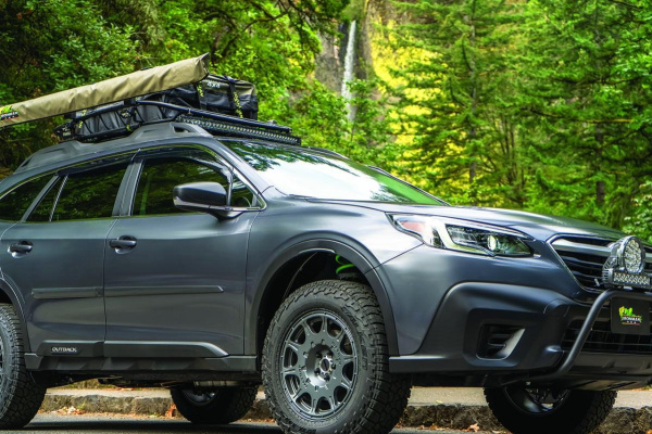 Стойка в сборе нитро-газовая для Subaru Outback 2020+ задняя +50мм Ironman 12834014GR