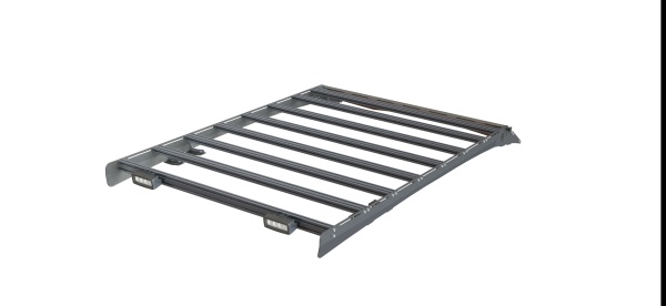 Багажник экспедиционный STC Renault Duster 2010-2019 ШТОРКА с задним светом  STC-RDU/10-TR1-L2