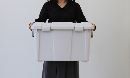 Ящик экспедиционный IRIS HD BOX SOLID CONTAINER SC600D серый, 45 л 60x37,5x38 см HDB-600D