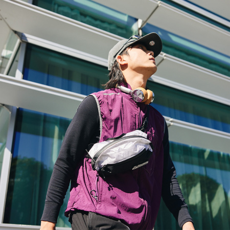 Сумка поясная Naturehike Hydrogen, 5 л., бело-черная CNK2300BB013-WT