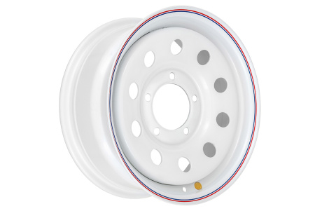 Диск усиленный УАЗ стальной белый 5x139,7 7xR16 d110 ET+30 1670-53910WH+30X
