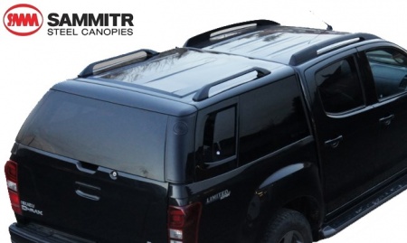 Кунг SAMMITR Isuzu D-Max 2012+ V4 черный (523) сдвижные окна