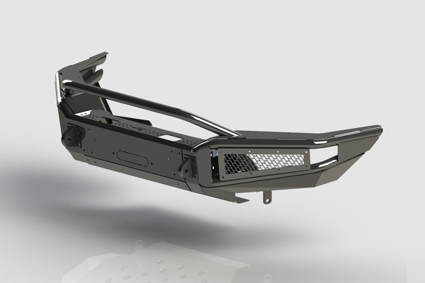 Бампер силовой передний BMS ALFA для Тойота Фортунер 2018-2020 BMS060080
