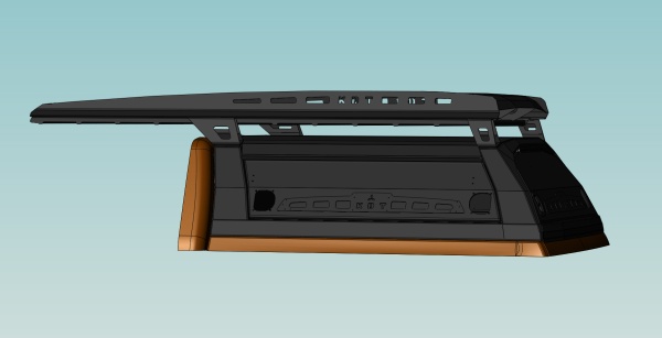 Кунг экспедиционный трехдверный KDT Mitsubishi L200 Triton Long 2014   13282