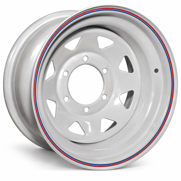 Детали колёсного диска: Диск штампованный белый 6x139.7 15х10 D110 ET-44 1510-63910WH-44