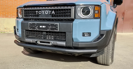 Бампер РИФ силовой передний Toyota Land Cruiser Prado 250 c защитой радиатора (устанавливается только с площадкой RIF250-30000) RIF250-11076