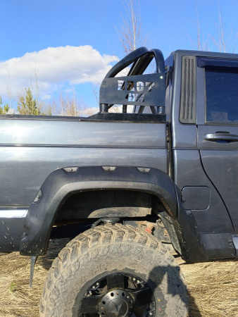 Расширители колесных арок UAZ Patriot Pickup Рестайлинг (с накладками на бампер) ТКУ-31РR