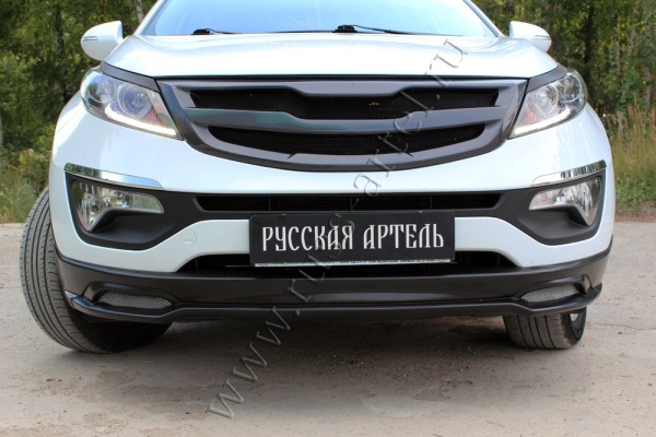 Тюнинг обвес переднего бампера Вариант 1 Русская артель KIA Sportage TOKS-017100