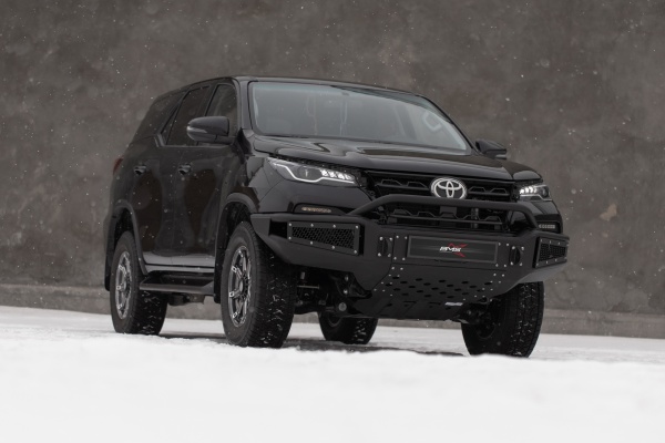 Бампер силовой передний BMS ALFA для Тойота Фортунер 2018-2020 BMS060080