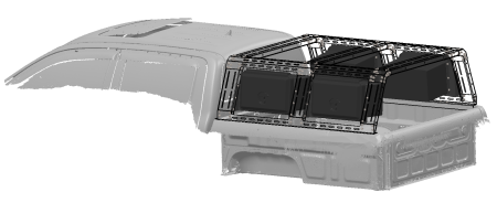 Ящик инструментальный для грузового каркаса STC Sollers ST8 2024+ STC-SST8/24-CFS-BOX