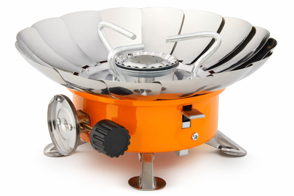 Плита газовая мини в сумке с ветрозащитой TOURIST TULPAN-S  TM-400