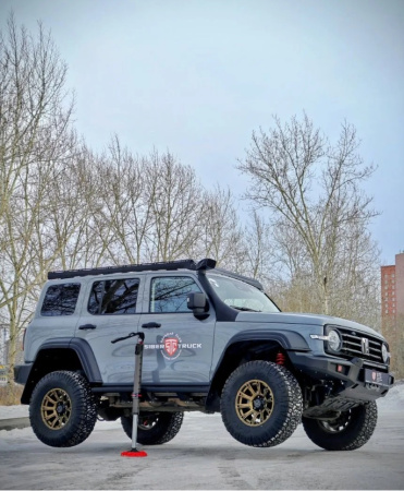 Пороги силовые Tank 300 2023+ плоская ступень STC-T300/21-S-C3