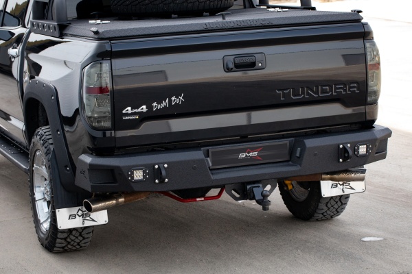 Бампер силовой задний BMS PRO-Line для Тойота Тундра 2014-2020 BMS060100
