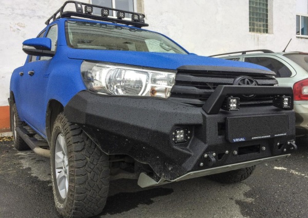 "Light bar" для силового бампера D.5701.1 RIVAL Toyota Hilux Revo 2015- 2D.5712.1