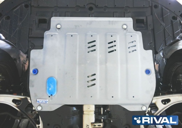 Защита картера + КПП RIVAL Nissan Pathfinder 2014-2017 333.2415.2