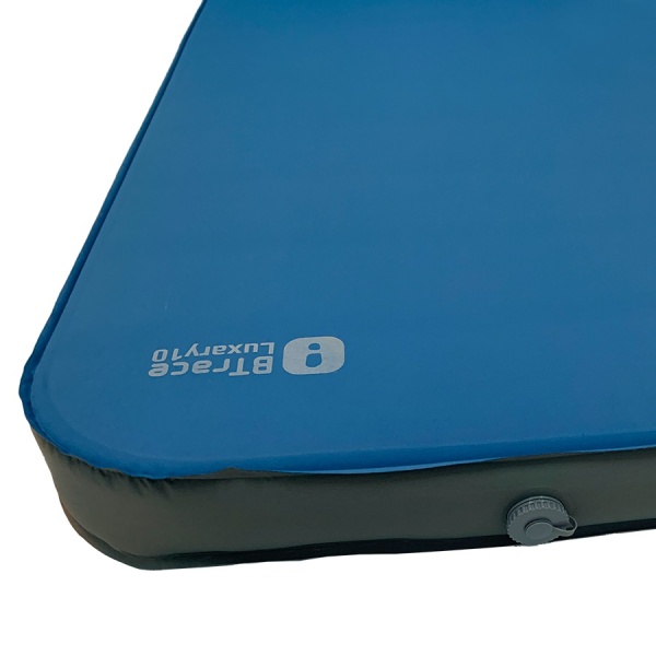 Коврик самонадувающийся BTrace Luxary 10, 201*76*10 см (Синий)  M0219