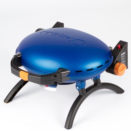 Гриль газовый O-GRILL 500 синий (в комплекте адаптер тип А)  500_BLUE