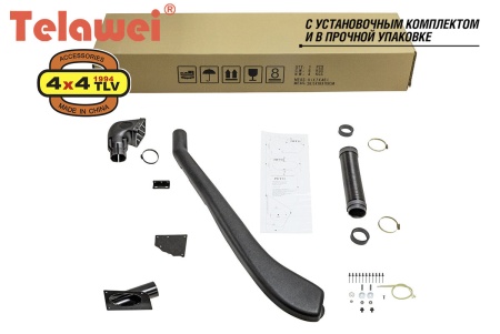 Шноркель Telawei для Jeep Wrangler 4.0 10/1999 - 10/2006 SJWTJLA