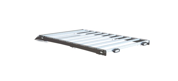 Багажник экспедиционный STC Toyota Land Cruiser 100/105/Lexus LX470 ШТОРКА с рабочим и задним светом  STC-TLC100/105-TR1-L2L3