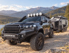 Фото изделия: Бампер силовой передний AL (черный) Rival для Toyota Land Cruiser 200 2015- 2D.5719.1-NL — изображение 2