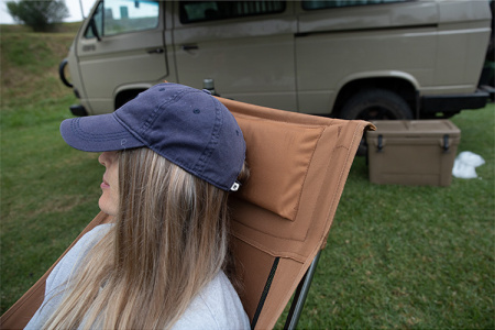 Кресло туристическое Naturehike Stellaluna L01 складное, 44х46х103, до 120 кг, оранжевое CNK2350JJ018-OR