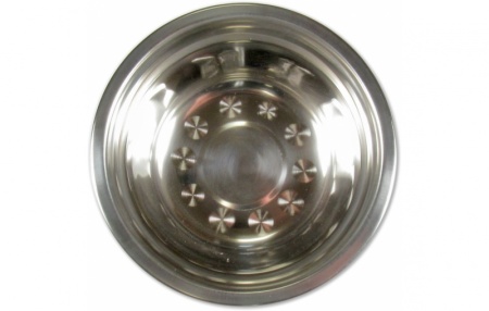 Миска "СЛЕДОПЫТ" нержавеющая сталь, d - 19 см, h - 4,9 см, 900 мл PF-CWS-P45