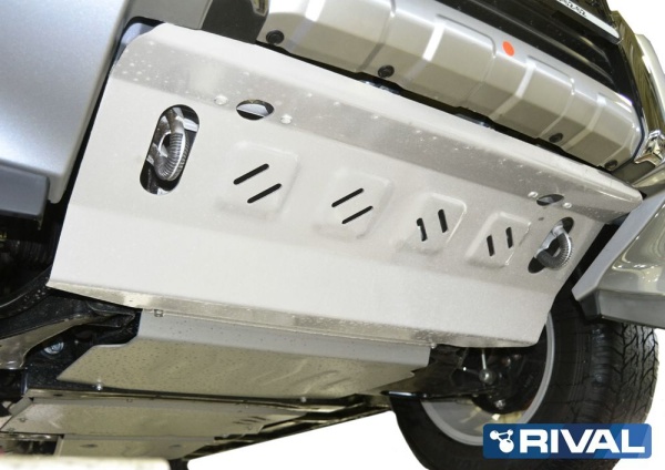 Защита радиатора RIVAL Mitsubishi Pajero IV 333.4012.1