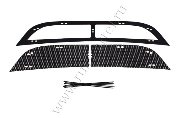 Защитная сетка решетки переднего бампера (Track & Field) Русская артель Volkswagen Tiguan 2011-2015   SRV-135502