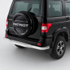 Фото изделия: Защита заднего бампера d76 с листом Rival UAZ Patriot 2014-2016- R.6302.009