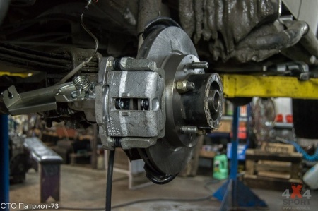 Дисковые тормоза задние Autogur73 УАЗ Спайсер_Патриот 2013+  N-DT-UAZ-SP-Z