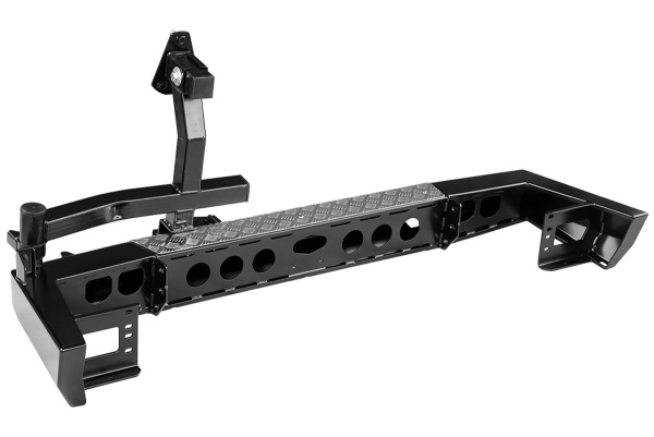 Бампер задний, c фонарями и калиткой без фаркопа, лифт 65 мм РИФ УАЗ Патриот 2015+  RIF063-22250