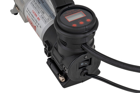 Компрессор автомобильный переносной 12V YURUI 50 л/мин 8,2 атм с цифровым манометром YF6378-DG