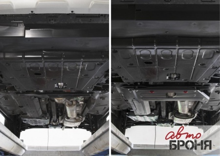 Защита редуктора АвтоБроня Nissan Terrano/ Renault Duster  111.04737.1