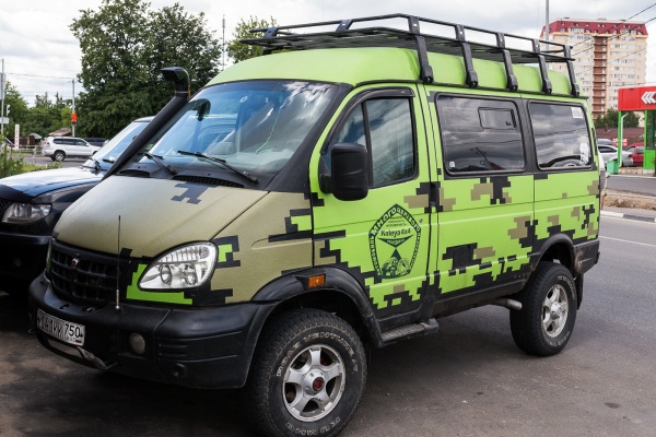 Багажник экспедиционный РИФ 1500х2750 мм ГАЗ Соболь (для а/м без люка) RIFGAZ-roof1