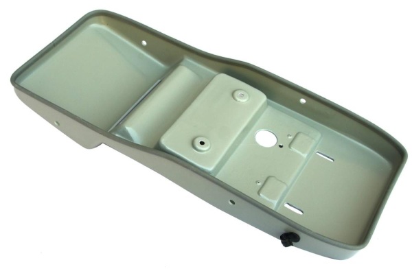 Консоль потолочная для установки р/c Great Wall Hover H3-H5 вырез под р/c 140х40 мм, серая  284