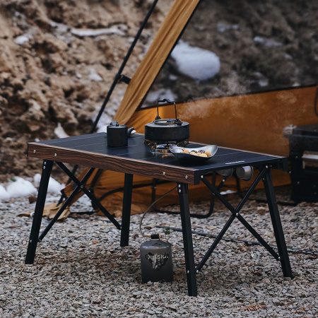 Стол туристический Naturehike IGT складной, 86х43х42 см, черный CNK2300JJ016-B