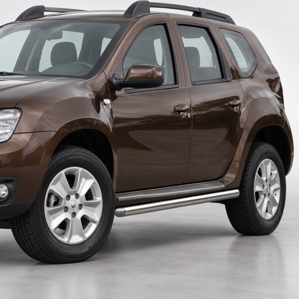 Фото для каталога: Защита порогов d57 Rival Nissan Terrano 2014-/Renault Duster 2011- R.4703.006