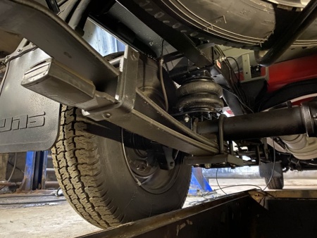 Пневмоподвеска РИФ для УАЗ Профи на задний односкатный мост для стандардной подвески ASK-PRF-S