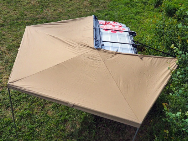 Маркиза автомобильная РИФ веерная 2,5х2,5 м (левая) WIN2525L