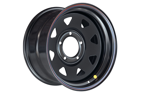 Диск усиленный Toyota Land Cruiser 100/105 стальной черный 5x150 9xR17 d113 ET-24 (треугольник мелкий) 1790-55013BL-24A17