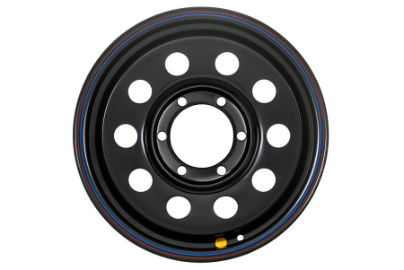 Диск усиленный стальной черный 6x139,7 7xR16 d110 ET+30 1670-63910BL+30X