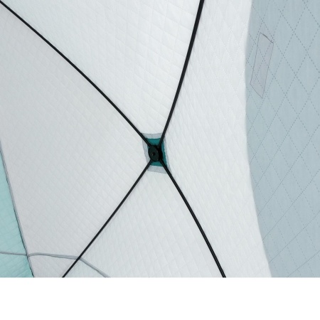 Палатка зимняя двускатная HELIOS DELTA Комфорт, утепленная HS-ISDC-BG