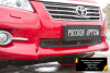 Защитная сетка решетки перед. бампера Toyota Rav4 2011-2012 шагрень SRT-135402