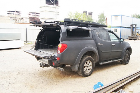 Кунг экспедиционный "Люкс" трехдверный KDT Mitsubishi L200 2005-2014  13281