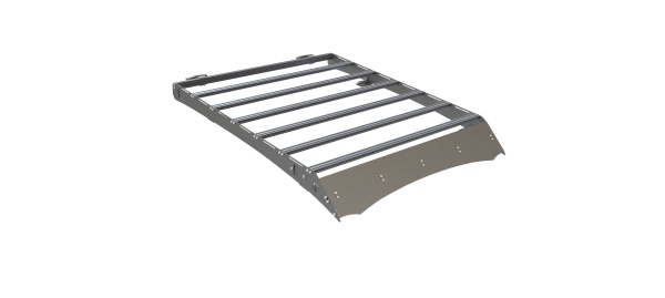 Багажник экспедиционный STC Fiat Fullback с задним светом  STC-FF-TR-L2