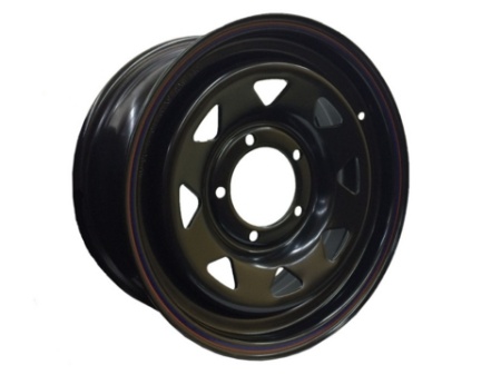 Диск штампованный черный УАЗ 5x139.7 16х7 D110 ET+30   1670-53910BL+30