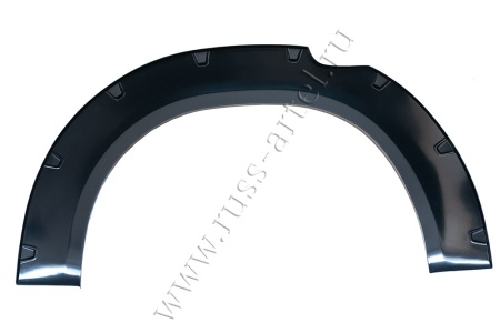 Расширители колёсных арок (вынос 50 мм) Toyota Hilux 2018-2020 (Exclusive Black) RT-062802