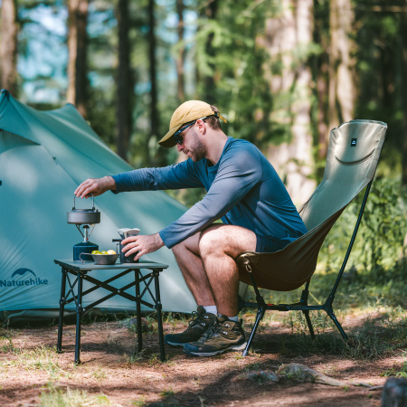 Кресло туристическое Naturehike Yamami YL01 складное, 81,5х56х99 см, до 140 кг, зеленое CNK2550JJ013-HGRL